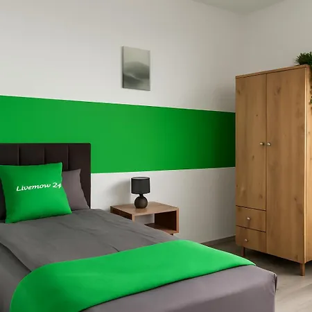 Livemore24 - 1 In Wlan - Smart-tv - 24-7 Check-in Und Kueche Lägenhet *