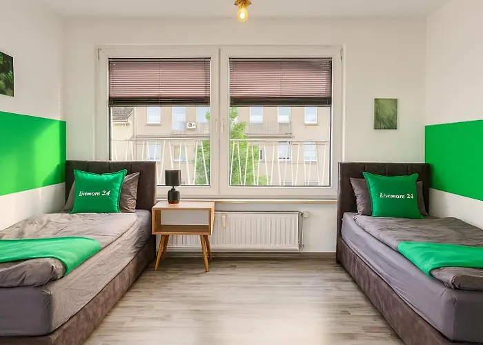 Livemore24 - 1 In Wlan - Smart-tv - 24-7 Check-in Und Kueche Apartment Duisburg