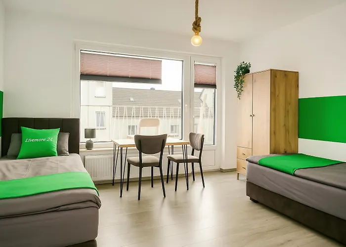 Livemore24 - 1 In Wlan - Smart-tv - 24-7 Check-in Und Kueche * Duisburg